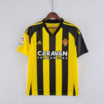 Camiseta Real Zaragoza segunda equipación 2022 - 2023 versión fan frontal Camiseta Real Zaragoza segunda equipación 2022 - 2023 versión fan frontal