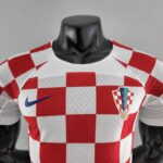 PECHO Camiseta Croacia Mundial Qatar 2022 versión jugador PECHO Camiseta Croacia Mundial Qatar 2022 versión jugador