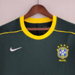 PECHO Camiseta Portero Retro Verde Oscuro Brasil 1998 PECHO Camiseta Portero Retro Verde Oscuro Brasil 1998