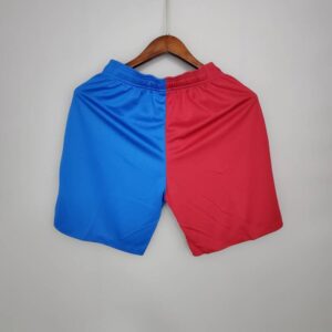 Pantalón corto azul Barcelona primera equipación 2021-2022 dorsal