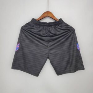 Pantalón corto negro Barcelona entrenamiento 2021-2022 dorsal