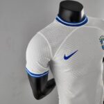 Camiesta Brasil 2022 concepto - versión jugador - lateral Camiesta Brasil 2022 concepto - versión jugador - lateral