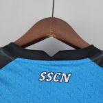 cuello camiseta del Napoli 2022-23 local