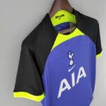 Camiseta Tottenham segunda equipación 22-23 - versión fan - lateral Camiseta Tottenham segunda equipación 22-23 - versión fan - lateral