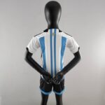 Conjunto niños Argentina Qatar 2022 - dorsal Conjunto niños Argentina Qatar 2022 - dorsal
