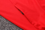 Bolsillo de la chaqueta del chándal rojo de La Sao Paulo 2022-2023 Bolsillo de la chaqueta del chándal rojo de La Sao Paulo 2022-2023