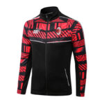 Chaqueta de chándal negro de la A.C Milan 2022-2023