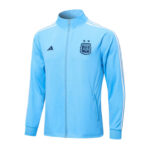 Chaqueta del chándal celeste de la AFA 2022-2023