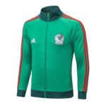 Chaqueta del chándal verde oscuro de México 2022-2023