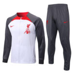Conjunto de chándal blanco del Liverpool 2022-2023