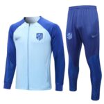 Conjunto de chándal celeste del Atlético de Madrid 2022-2023 Conjunto de chándal celeste del Atlético de Madrid 2022-2023