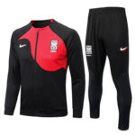 Conjunto de chándal negro Koreano 2022-2023 Conjunto de chándal negro Koreano 2022-2023