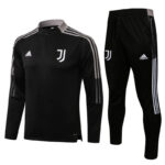 Conjunto de chándal negro de la Juventud 2022-2023 Conjunto de chándal negro de la Juventud 2022-2023
