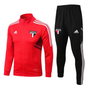 Conjunto de chándal rojo de La Sao Paulo 2022-2023