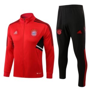 Conjunto de chándal rojo del Bayern Múnich 2022-2023