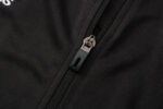 Cremallera de la chaqueta del chándal negro de la Juventud 2022-2023 Cremallera de la chaqueta del chándal negro de la Juventud 2022-2023