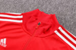 Cuello de la chaqueta del chándal rojo de La Sao Paulo 2022-2023 Cuello de la chaqueta del chándal rojo de La Sao Paulo 2022-2023