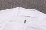 Cuello del chandal blanco de la Federación Francesa de Fútbol 2022-2023 Cuello del chandal blanco de la Federación Francesa de Fútbol 2022-2023