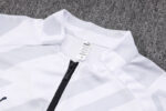 Cuello del chándal blanco del Olympique de Marsella 2022-2023 Cuello del chándal blanco del Olympique de Marsella 2022-2023