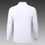 Dorsal de la chaqueta delchándal blanco del Bayern de Múnich 2022-2023 Dorsal de la chaqueta delchándal blanco del Bayern de Múnich 2022-2023