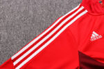 Hombro de la chaqueta del chándal rojo de La Sao Paulo 2022-2023 Hombro de la chaqueta del chándal rojo de La Sao Paulo 2022-2023