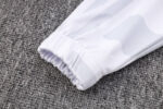 Manga de la chaqueta del chándal blanco del Olympique de Marsella 2022-2023 Manga de la chaqueta del chándal blanco del Olympique de Marsella 2022-2023