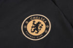 escudo de la chaqueta del chándal negro del Chelsea 2022-2023 escudo de la chaqueta del chándal negro del Chelsea 2022-2023