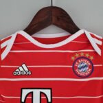 Body del Bayern Munich primera equipación 2022-2023 cuello Body del Bayern Munich primera equipación 2022-2023 cuello