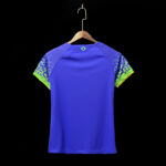 Camiseta Brasil femenino segunda equipación 22-23 dorso Camiseta Brasil femenino segunda equipación 22-23 dorso
