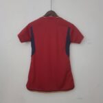 Camiseta España primera equipación Mundial Qatar 2022- Mujer dorsal Camiseta España primera equipación Mundial Qatar 2022- Mujer dorsal