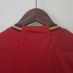 Camiseta España primera equipación Mundial Qatar 2022- Mujer dorso del cuello Camiseta España primera equipación Mundial Qatar 2022- Mujer dorso del cuello