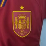 Camiseta España primera equipación Mundial Qatar 2022- Mujer escudo Camiseta España primera equipación Mundial Qatar 2022- Mujer escudo