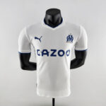 Camiseta Olympique de Marsella versión jugador local 2022-2023 frontal Camiseta Olympique de Marsella versión jugador local 2022-2023 frontal