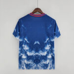 Camiseta PSG edición especial azul y blanco dorso Camiseta PSG edición especial azul y blanco dorso