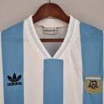 Camiseta Retro local Argentina 1993 cuello