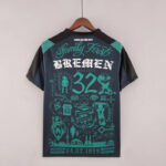 Camiseta Werder Bremen versión tatuaje 2022-2023 dorso