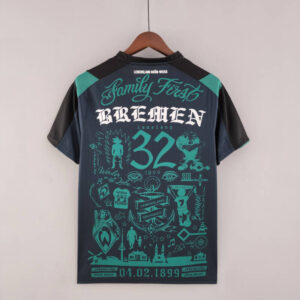 Camiseta Werder Bremen versión tatuaje 2022-2023 dorso