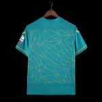 Camiseta de visitantes Wolverhampton 2022-2023 dorso Camiseta de visitantes Wolverhampton 2022-2023 dorso