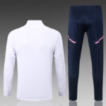Dorso del conjunto del chándal blanco del arsenal 2022-2023 Dorso del conjunto del chándal blanco del arsenal 2022-2023
