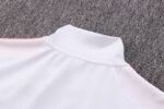 Dorso del cuello del chándal blanco del arsenal 2022-2023 Dorso del cuello del chándal blanco del arsenal 2022-2023