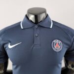 Polo PSG Azul real 2022-2023 cuello Polo PSG Azul real 2022-2023 cuello