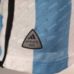 camiseta de argentina con 3 estrellas authentic