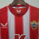 Camiseta Almería local 2022-2023 cuello