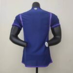 Camiseta Argentina para el Mundial Qatar color violeta 2022 -versión jugador