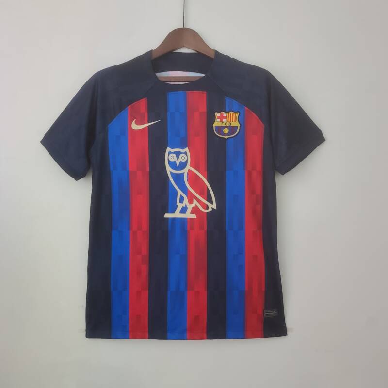 Camiseta Barcelona x Drake 2022/23 Local - IMBICTOZ