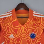 Camiseta Cruzeiro portero 2022-2023 naranja cuello