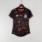 Camiseta Flamengo prepartido - Mujer 2022-2023 frontal