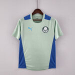 Camiseta Treino Palmeiras 2022-2023 verde claro frontal Camiseta Treino Palmeiras 2022-2023 verde claro frontal