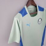 Camiseta Treino Palmeiras 2022-2023 verde claro lateral Camiseta Treino Palmeiras 2022-2023 verde claro lateral