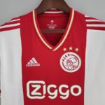 Camiseta Ajax primera equipación 2022-2023 cuello frontal Camiseta Ajax primera equipación 2022-2023 cuello frontal